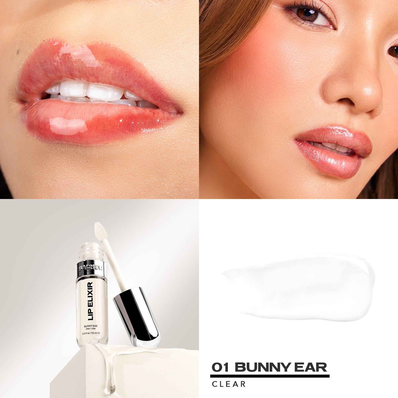 Lip Elixir Nourishing Lip Glaze Treatment | SACHEU