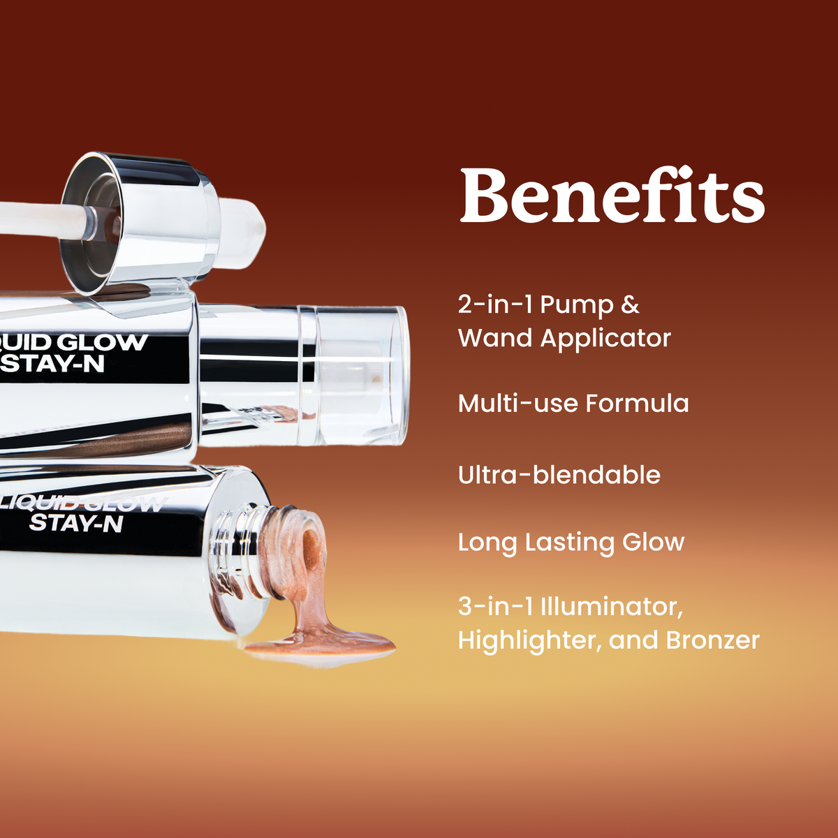 Liquid Glow STAY-N® Highlighter | SACHEU