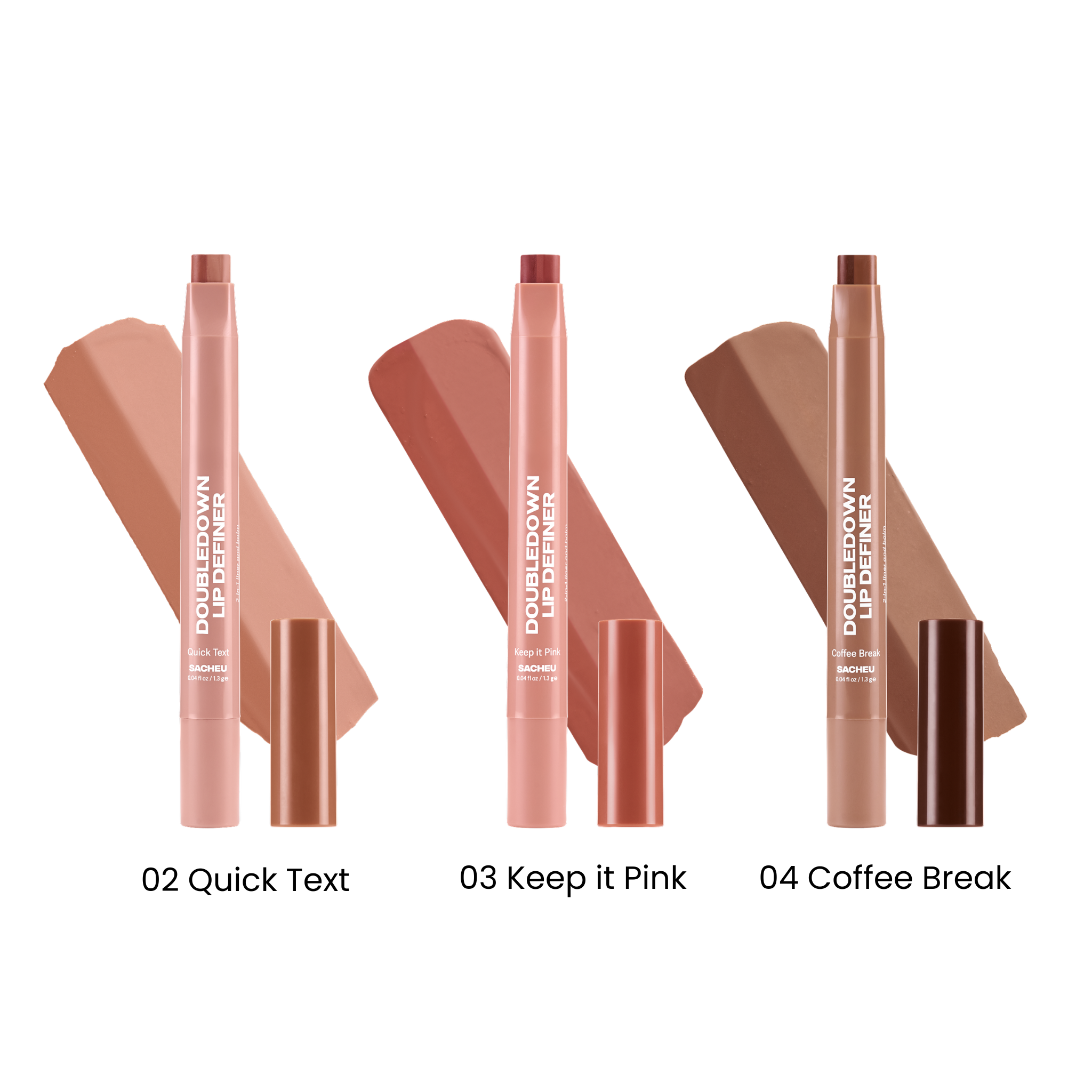02 Quick Text + 03 Keep it Pink + 04 Coffee Break
