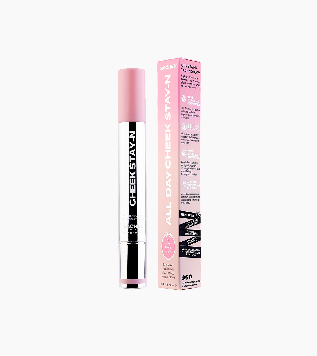 SACHEU Beauty Cheek STAY-N Liquid Blush