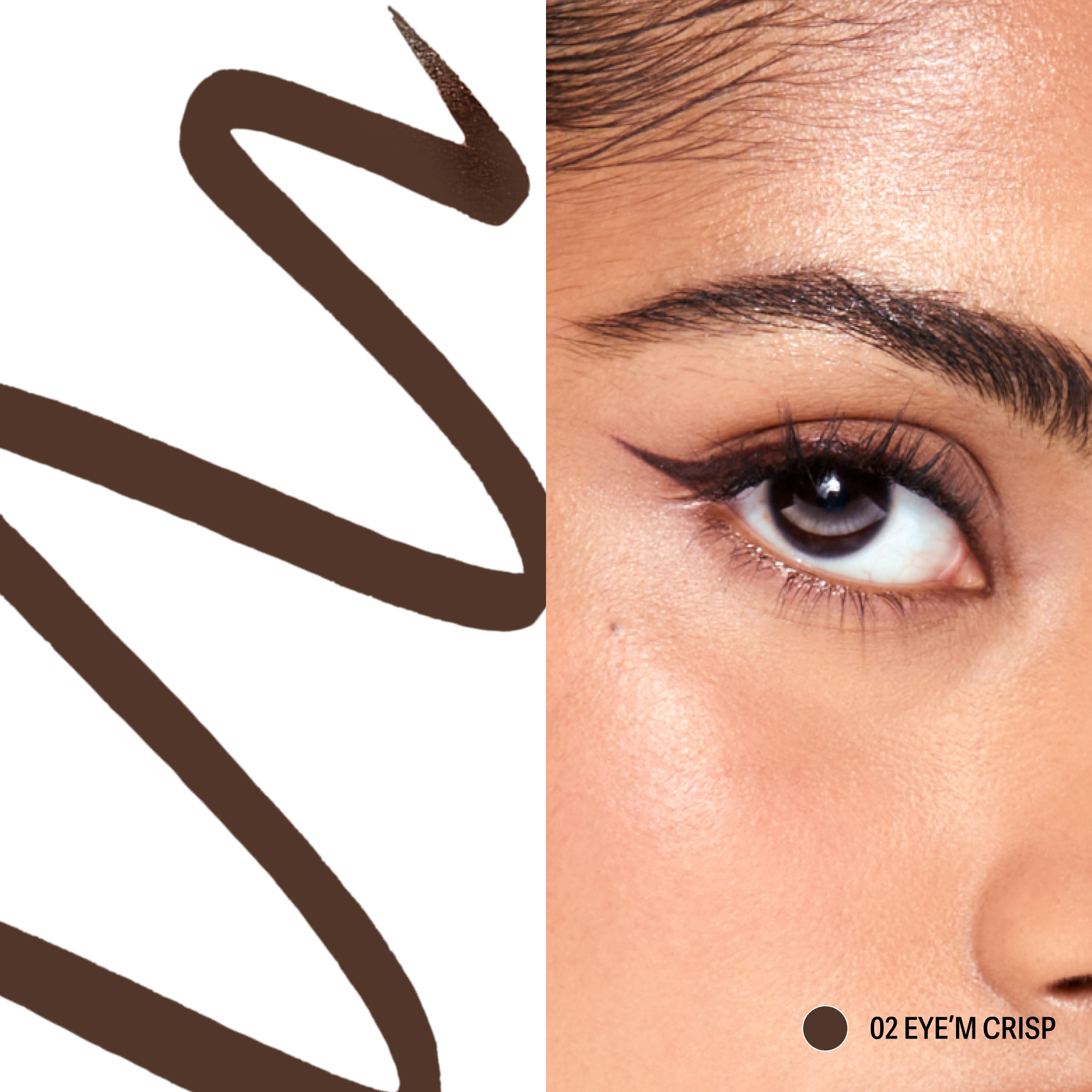 Eyeliner :: 02. Eye'm Crisp - Brown