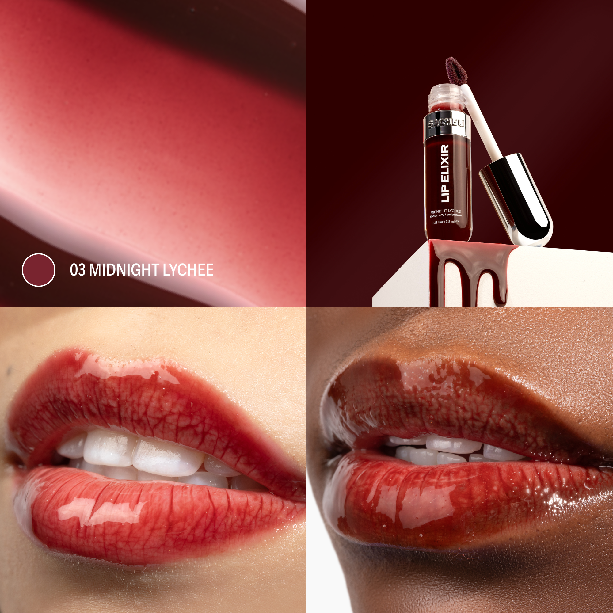 Lip Glaze Elixir :: 03. MIDNIGHT LYCHEE