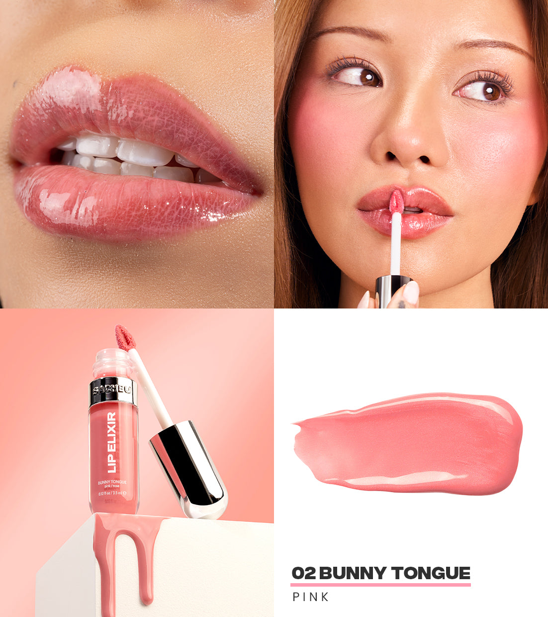 Lip Glaze Elixir :: 02. BUNNY TONGUE