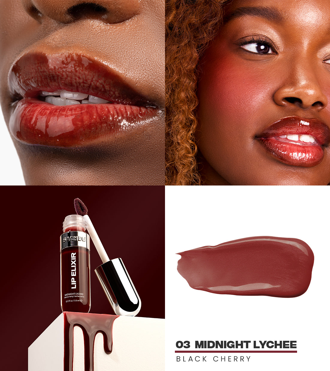 Lip Glaze Elixir :: 03. MIDNIGHT LYCHEE
