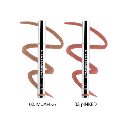 LIP LINER STAY-N DUO - MUAH-ve & p-INKED