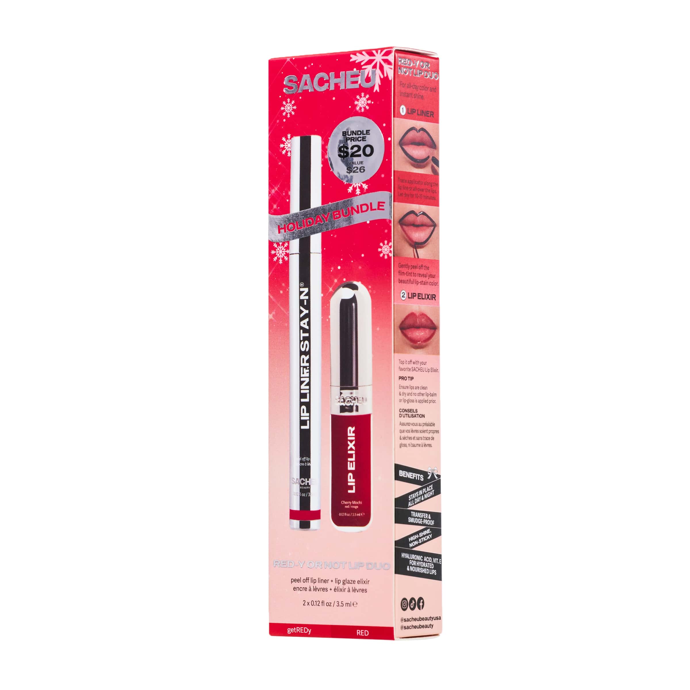 RED-Y OR NOT Holiday Lip DUO