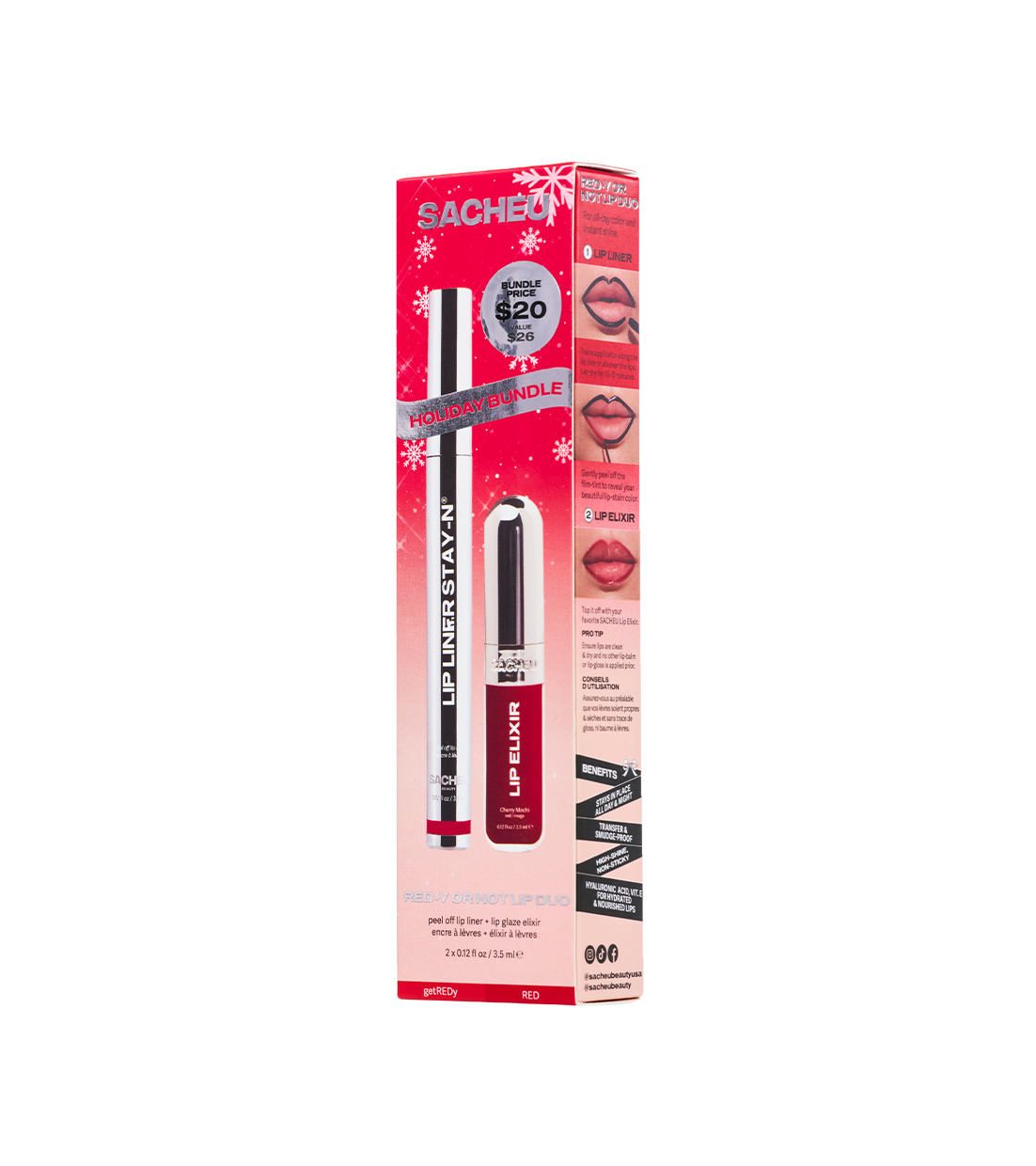 RED-Y OR NOT Holiday Lip DUO