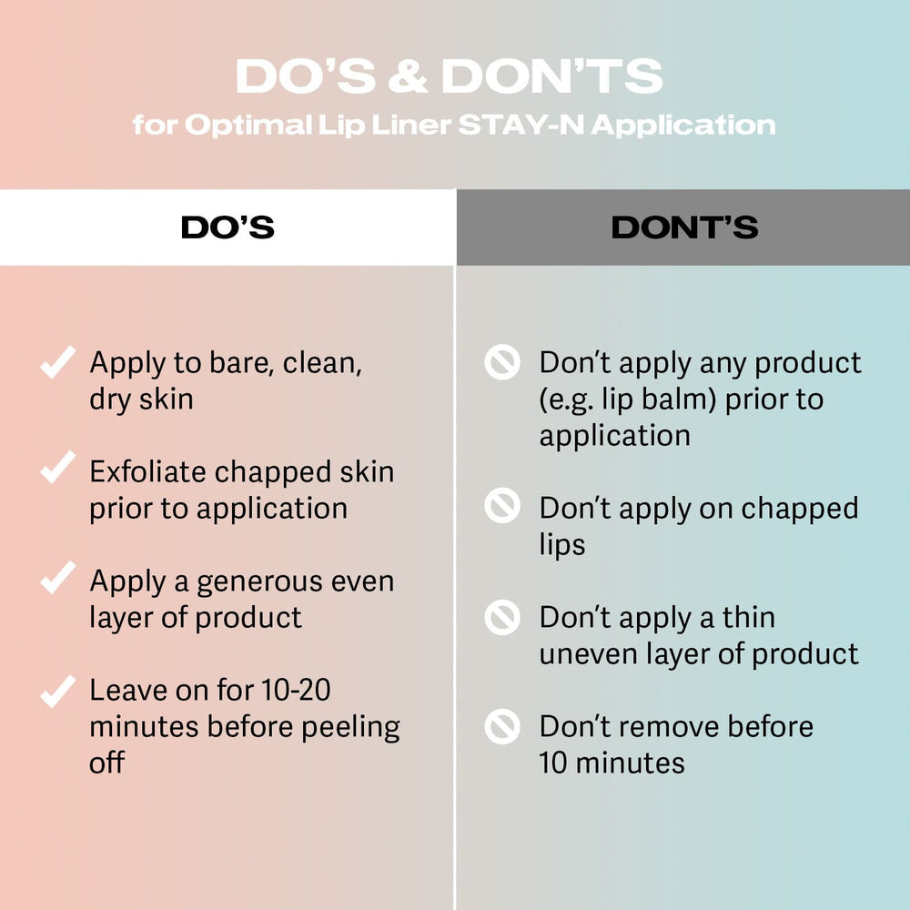 Lip Liner STAYN Peeloff Lip Liner Stain SACHEU Beauty